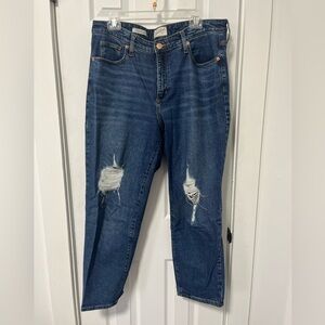 High Rise Slim Straight jeans